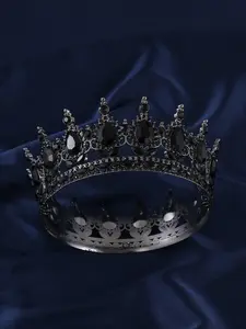 Luxurious Rhinestone Crown Headpiece Tiaras, Elegant Crystal Hollow Design, Perfect for Ballroom, Birthday Party, Wedding, Photo Shoots, Gift