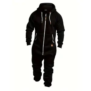 Men's Hooded Fleece Onesie for Fashion and Casual Clothingdandy