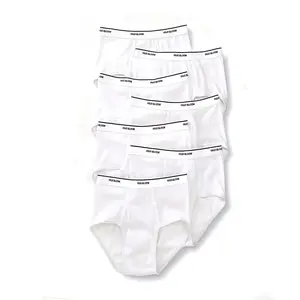 Fruit of the Loom Men's Basic White Brief Multipack