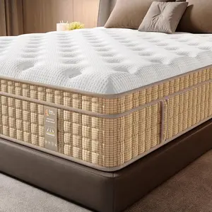 BedStory 14 Inch Hybrid Mattress – Queen King, Gel Memory Foam & Pocket Springs for Comfort & Motion Control, CertiPur-US Certified
