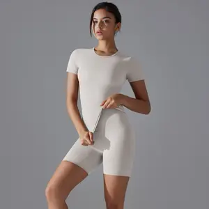 EFLOWfit Minimal Sleek 2-Piece Active Set - Smooth Stretchy Ultra-Flattering for Workouts or Casual Days - Available in Multiple Colors