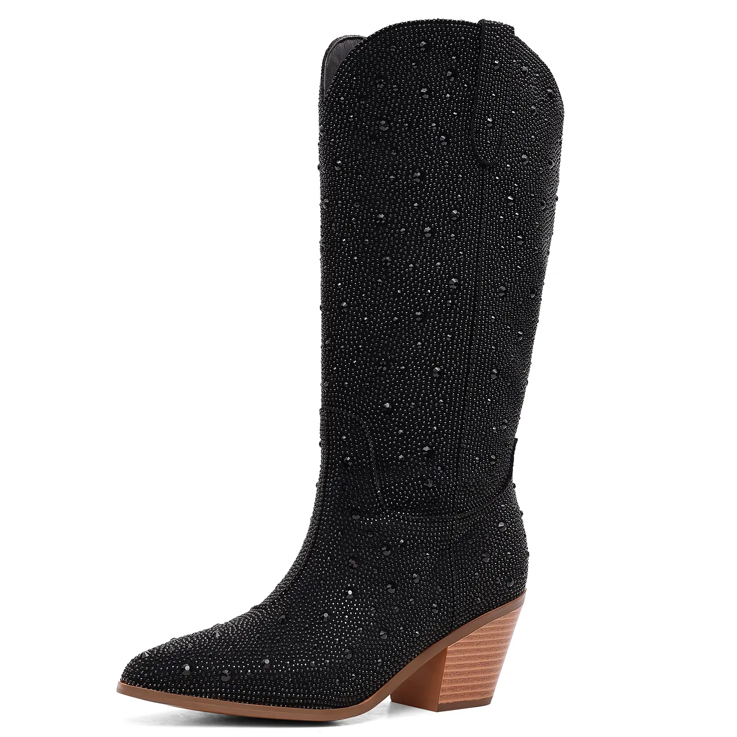 Black Rhinestone