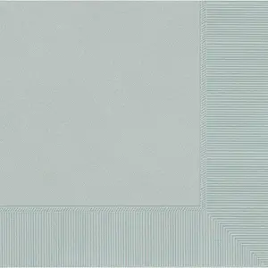 Silver Lunch 2 Ply Napkins 50ct