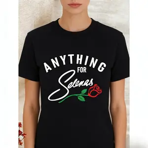 Golf Gift T-Shirt For Men and Women Selena Quintanilla Vintage Inspired T-Shirt For Latin Culture Fans And Selena Lovers