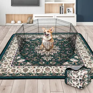 LOOBANI Washable Pee Pads for Dogs 2 Pack Reusable Pee Pads for Dogs, Waterproof & Leakproof Washable Puppy Pad, Non-Slip Whelping Pee Pads & Potty Training Pad for Floor, Playpen, Crate, Couch