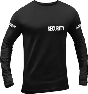 NYC Factory Men's Security Black T-Shirt