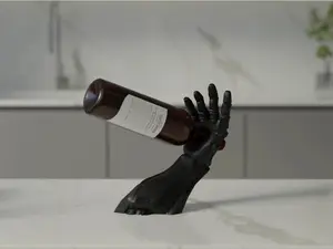 Robopour – Futuristic Cyborg Arm Wine Holder
