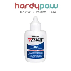Zymox Otic Enzymatic Solution 1% Hydrocortisone, 1.25 oz bottle