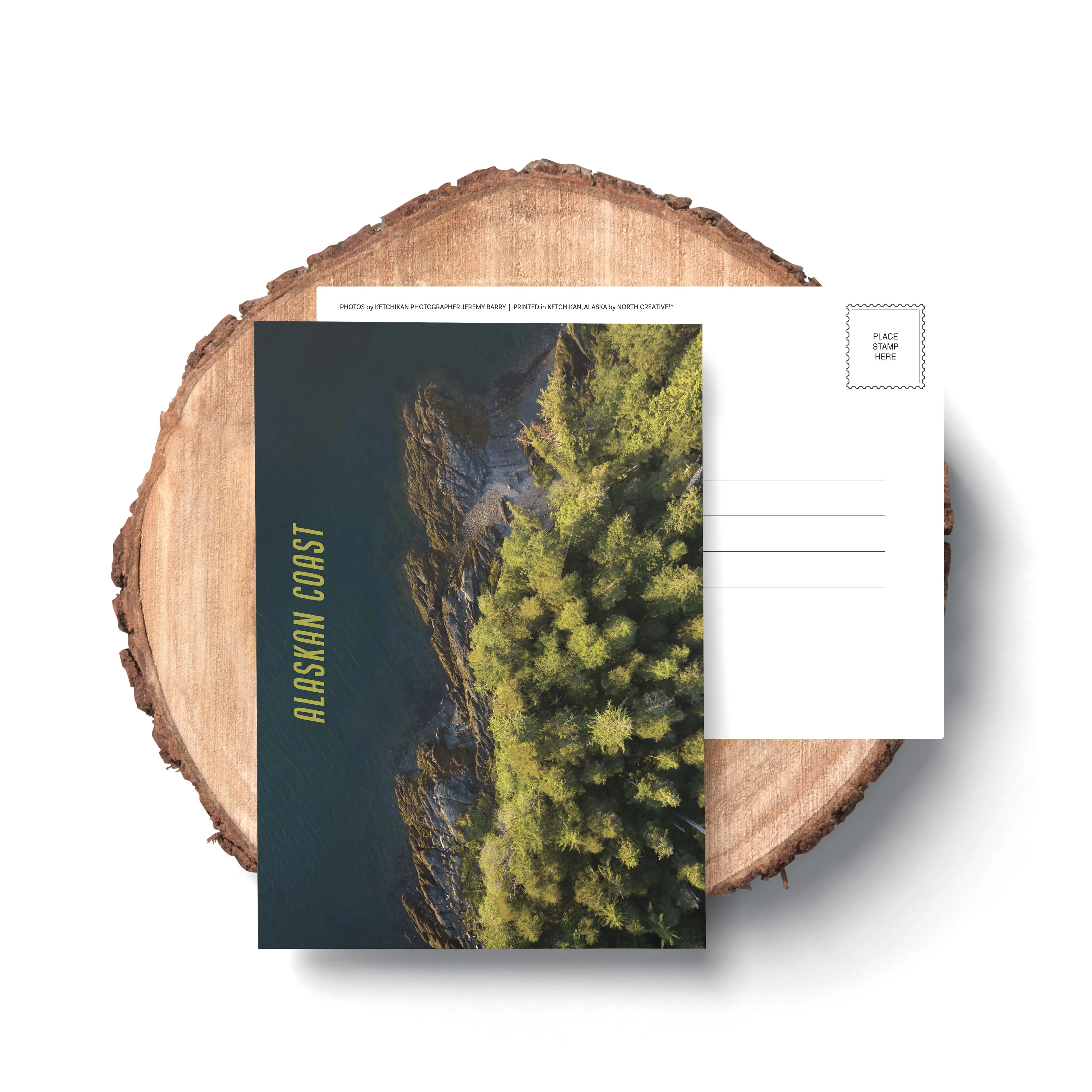 Alaska Coast Postcard