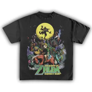 Zelda T-Shirt, The Legend of Zelda Vintage Graphic Tees, Unisex Game Shirt, Gaming Merch, Gift For Fan, Cotton comfort Menswear Womenswear Streetwear