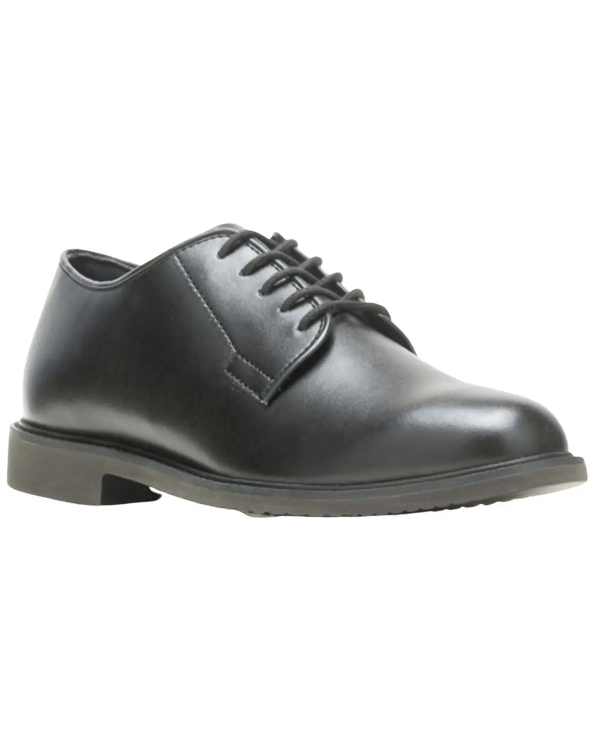 Bates Men's Men'S Sentry High Shine Lace-Up Work Oxford Shoes Round Toe - E01840