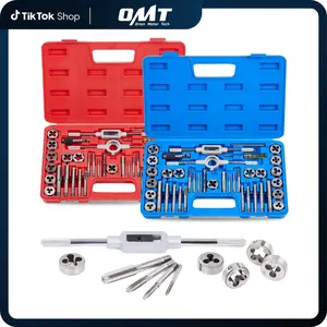 Orion Motor Tech 40/60/80pc Tap and Die Set in SAE and Metric Sizes, Metric and Standard Tap Set and Die Tool Set for Internal and External Threading Hardware,car stuff, truck stuff, Limited Time Deal, fathersdaygift