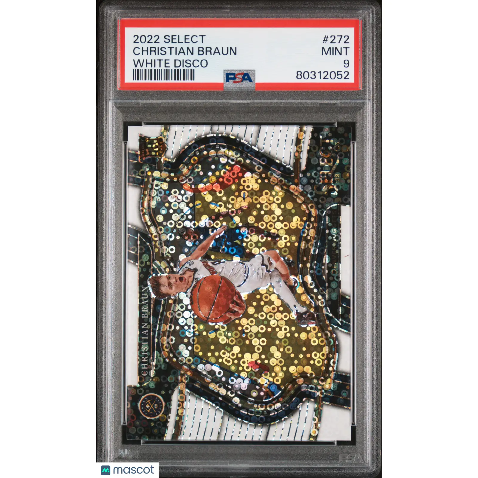 Christian Braun PSA 2022 Panini Select #272 9