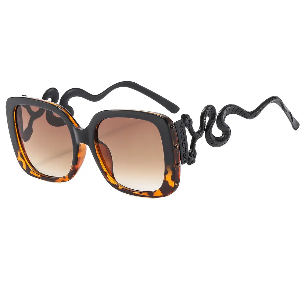 Black bean flower frame double tea slices