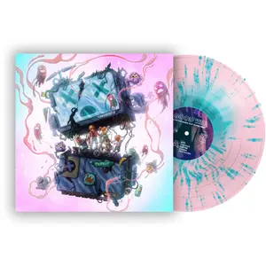 Good Kid - Can We Hang Out Sometime? - Light Blue in Pink Splatter  [VINYL RECORD - LP] Blue, Colored Vinyl, Pink