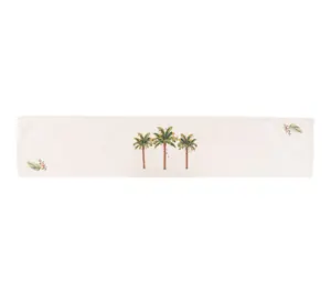 Holiday Palms Table Runner  by Valerie