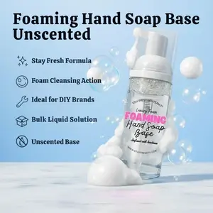 Stay Fresh Foaming Hand Soap Base Professional Ready-to-Scent Unscented for Makers & Small Businesses Bulk Liquid Soap Base
