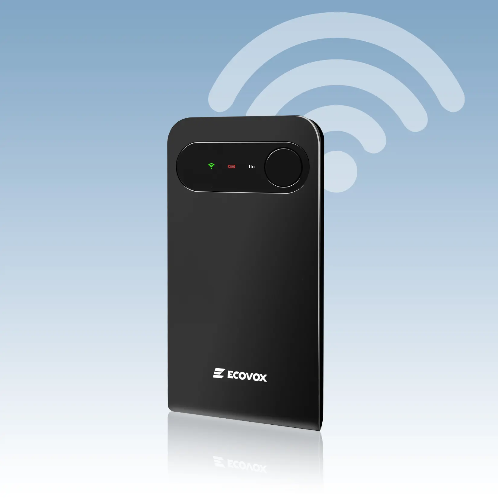 ECOVOX Global Portable WiFi Hotspot, 4G LTE Pocket MiFi Router, Multi-Carrier Auto Switch, Download Up To 150Mbps, FCC Certified, 86g Ultra Lightweight, Free 1GB Trial Data for Travel RV Road Trip Truck Remote Work