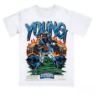 Bryce Young Planet Euphoria Shirt Vintage 90s Football Graphic Tee for Men Women Fans Y2k Streetwear