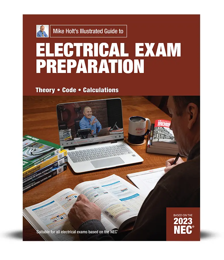 Mike Holt's 2023 Electrical Exam Preparation textbook