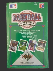 1990 Upper Deck Baseball Low Series Box