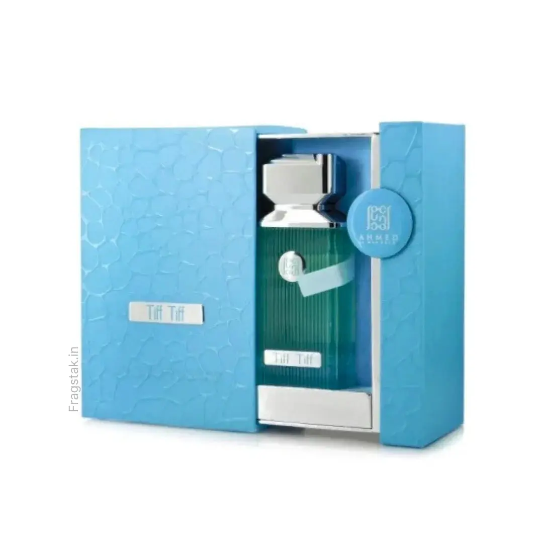 Tiff Eau de Parfum by Ahmed Al Maghrabi - 100ml (3.4 fl oz) Unisex Floral Fragrance Blend with Bulgarian Rose, Layer Anytime Beauty & Personal Care Product