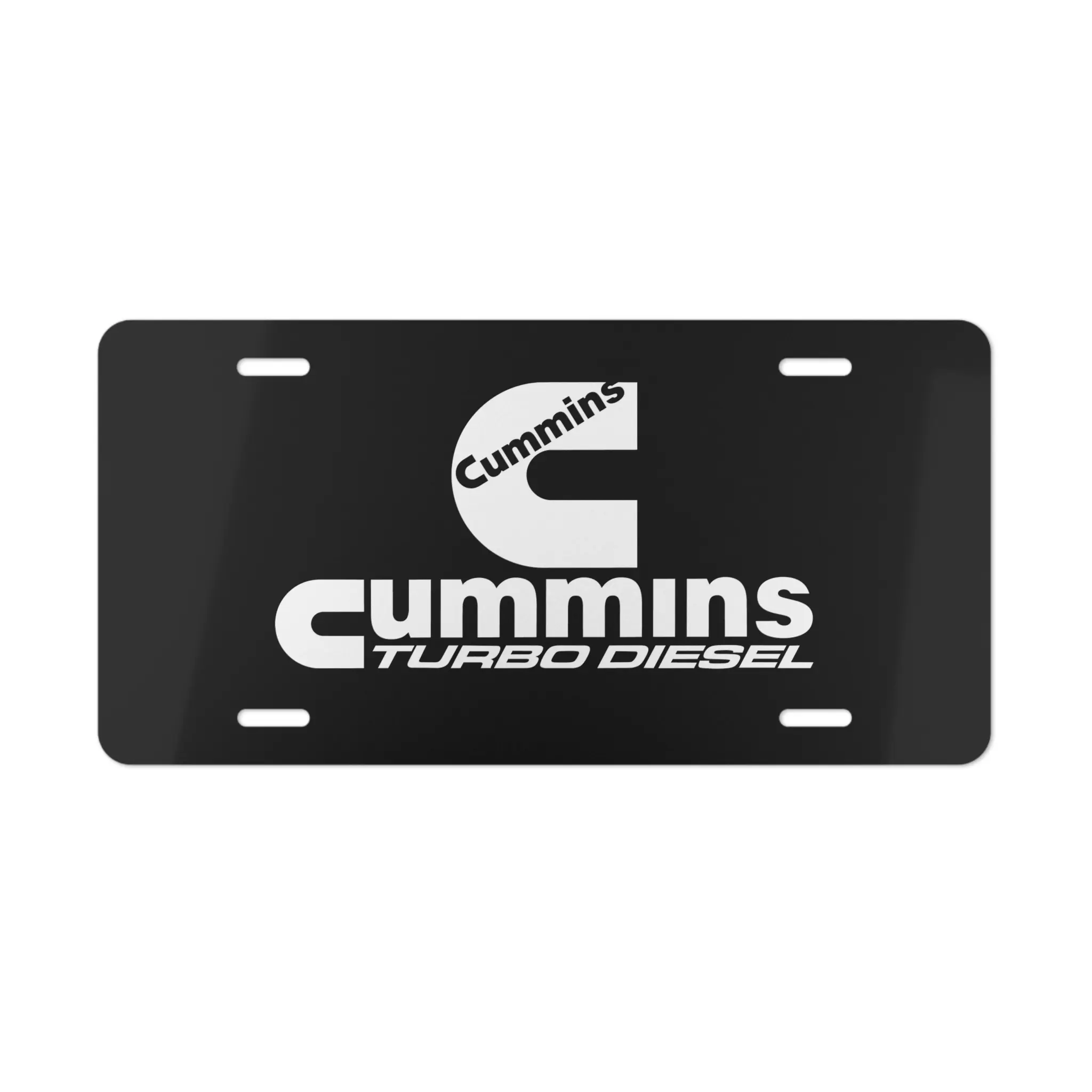 Cummins Turbo Diesel License Plate, Dodge Ram Front Tag, Truck Accessory, Gift for Diesel Enthusiasts
