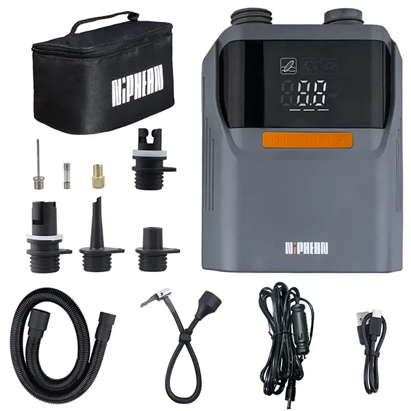 Battery-operated inflatable pump