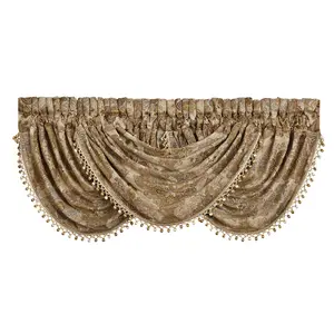 Bradshaw Natural Waterfall Window Valance By J Queen
