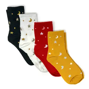 Moon & Stars Socks – Celestial and Magical Style