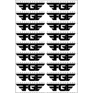 Finesse Gang Temporary Tattoos - Trendy Body Art for Parties, Festivals, Events, Personal Expression, Gift Ideas