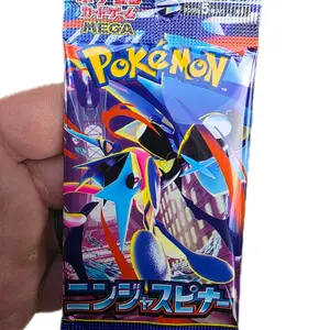 Pokémon Cards Japanese Ninja Spinner 1 Pack - Mega Edition Collectible Trading Card Game