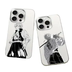 Shinazugawa Sanemi Anime Cool Phone Cases For iPhone 17 Promax Pro Air 16 Plus 15 14 13 12 11 Transparent Shockproof Protective Cover Perfect Christmas Halloween Birthday Gift