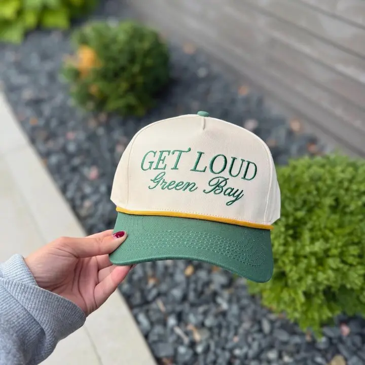Green Bay Trucker Hat - Casual Style for Tailgating and Showcasing Team Spirit