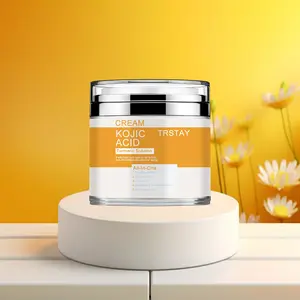 Trstay Kojic Acid & Turmeric Cream, Lightweight Non-Greasy, Fast-Absorbing, Firms Skin, Evens Out Skin Tone, Skincare Essential