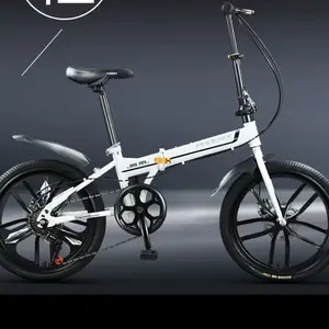 11/01 Foldable car without installation bicycle female male adult ultra light portable trunk small bicycle