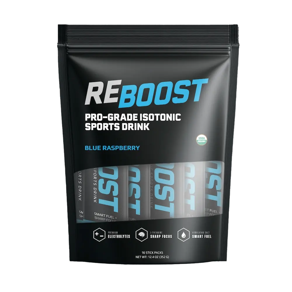 REBOOST Blue Raspberry Electrolyte Powder