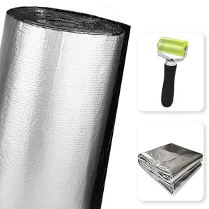 80''x40''/60''x40'' Thermal Sound Deadener Car Heat Shield Insulation Noise Reduce Mat 10mm Thickness 394mil Mats with Roller,for Auto Hood Engine Roof Door and Trunk