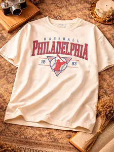 Comfort color Philadelphia baseball tee, baseball Shirt, Comfort Color Baseball shirt, Baseball Mom, Philadelphia Baseball Sweatshirt