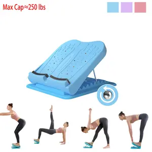 Leg Stretch Board for Leg Exercises, Auxiliary Barbell, Dumbbell Training, Balance Calf and Thigh Strength, Fitness Equipment, Workout Exercise Platform