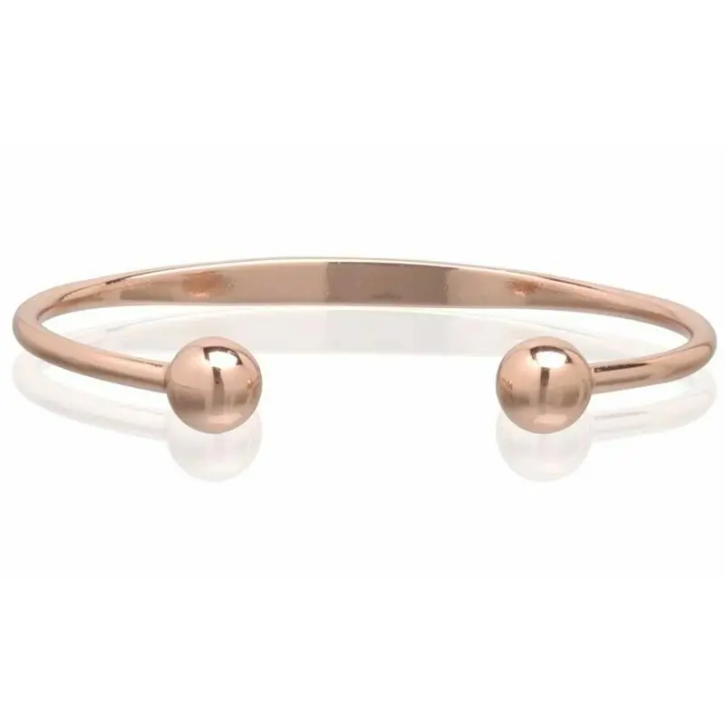 Copper Finish Magnetic Bracelet - Arthritis Therapy Healing Energy Adjustable natural crystal