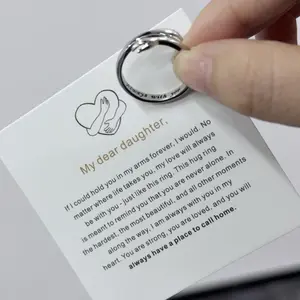 Hug Ring For My Daughter and Granddaughter – A Symbol of Love and Protection | Meaningful Christmas Gift