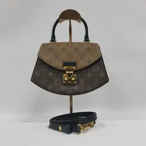 Pre-owned Louis Vuitton canvas Shoulder Bags Tilsitt Mini Reverse Monogram Handbag Locky Saddle【BF 12Z】YS1373