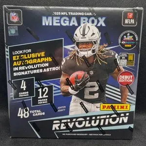 2025 Panini Revolution Football Mega Box