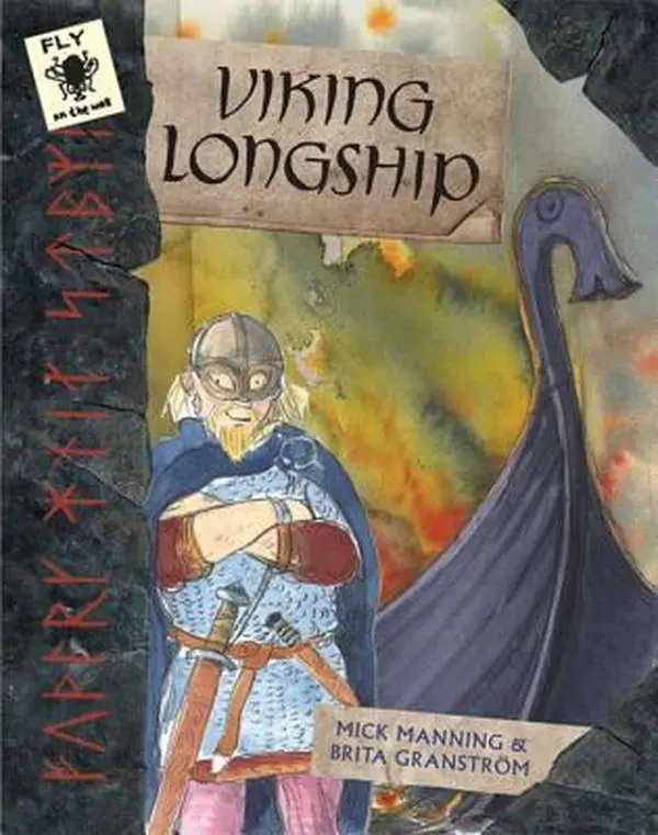 USED-Viking Longship (Fly on the Wall) by Mick Manning (Hardcover)