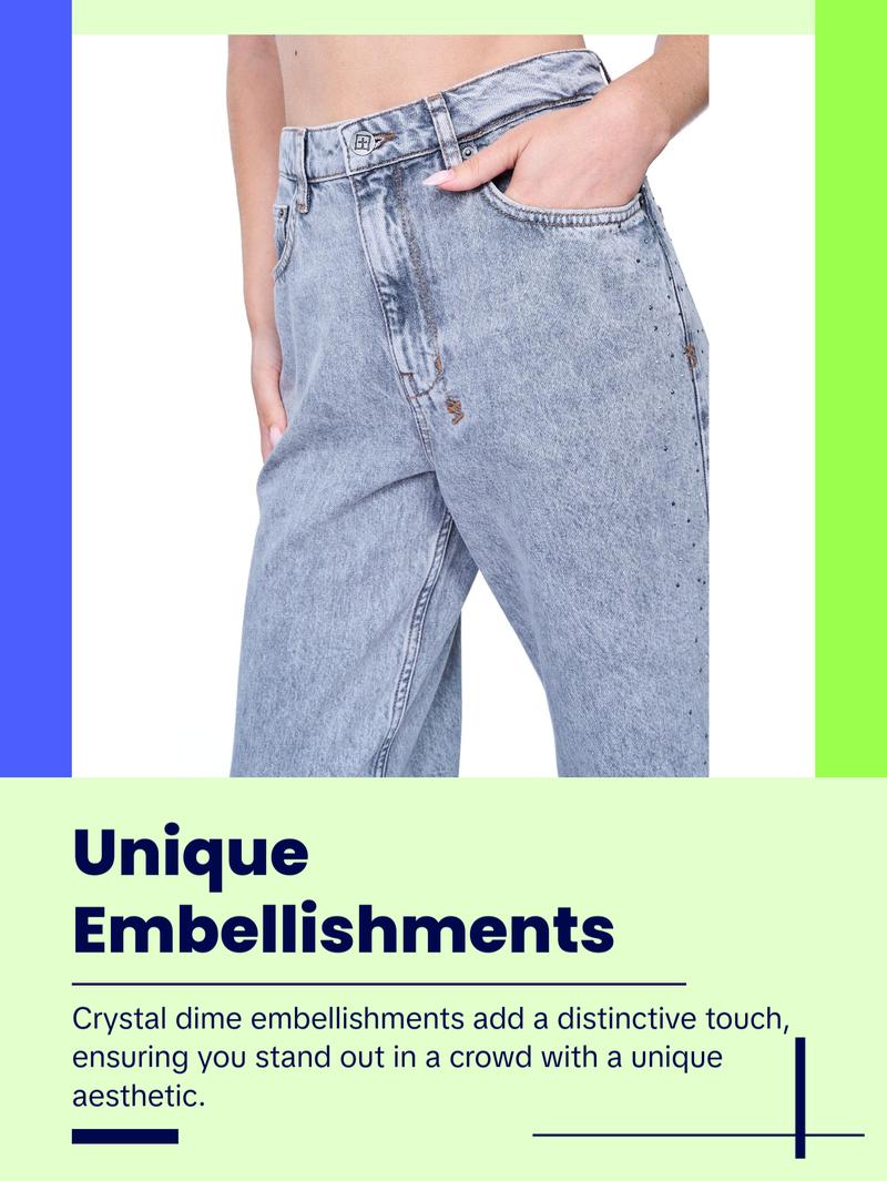 Ksubi Playback Dime Krystal Trashed Jean