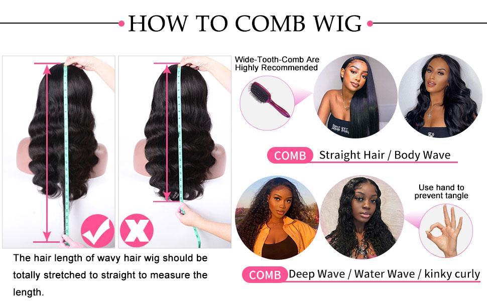 [Super Deal] Hot Star 180% Straight and Body Wave Natural Black 13x6 HD Transparent Lace Front Human Hair Wigs Pre Plucked Wigs For Women