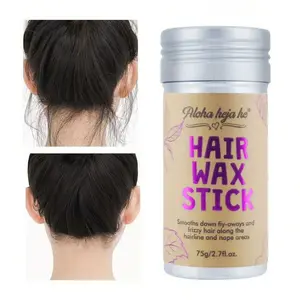 Styling Wax Stick, Perfect For Controlling Natural Or Wig Curls And Asymmetrical Edges, Non Greasy, Suitable For Controlling Curls And Edge Laying, Styling And Shaping Hair Wax Sticks , Nourishing Care, Suitable For Men And Women Hair Waxing Essentials