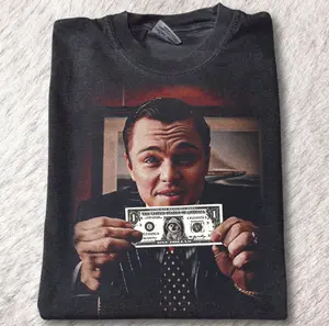 Funny Jordan Belfort Graphic Tee,  90s The Wolf of Wall Street Movie Shirt, Retro Movie Shirt, Vintage Graphic Shirt, Gift Shirt, Short Sleeve Graphic T-shirt Gift For Boyfriend Top