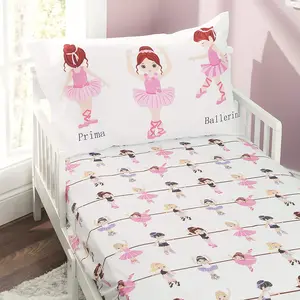 Born to Dance Ballerina Toddler Sheet Set